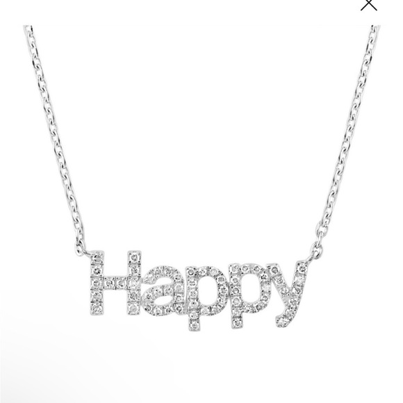 Dillpicky show only- buy Happy get Lucky for FREE!! EFFY Lucky Diamond Necklace - Picture 6 of 9